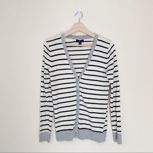 GAP • Striped Cardigan